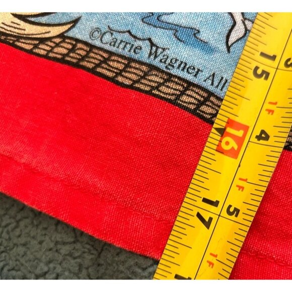 Kay Dee TEXAS Tea Towel Cotton Lone Star State Carrie Wagner Design 18"x26" - Picture 9 of 10